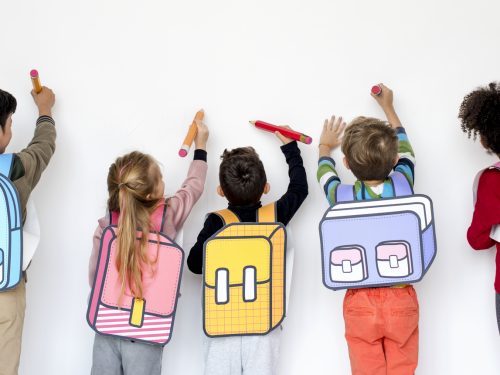 Classmates Friends Bag School Education